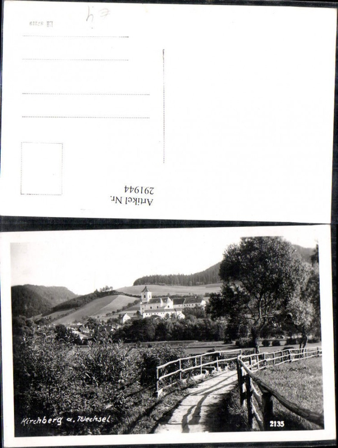291944,Kirchberg am Wechsel Teilansicht Wegpartie