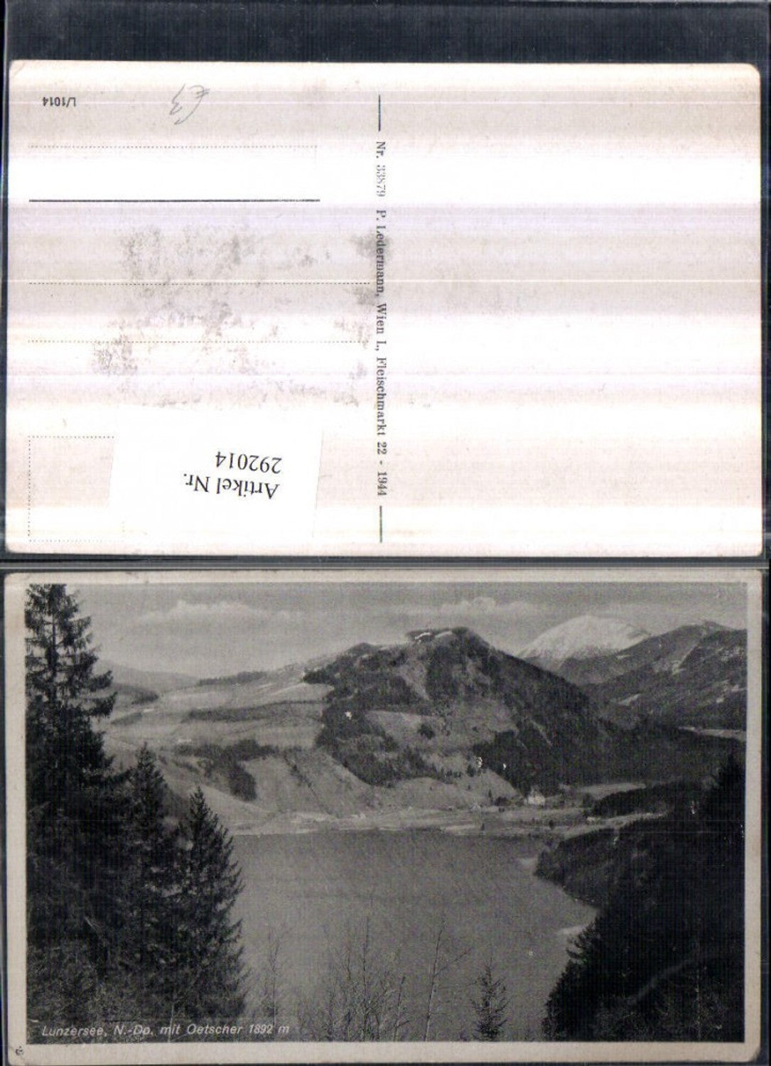 292014,Lunzersee See b. Lunz m. Ötscher Bergkulisse