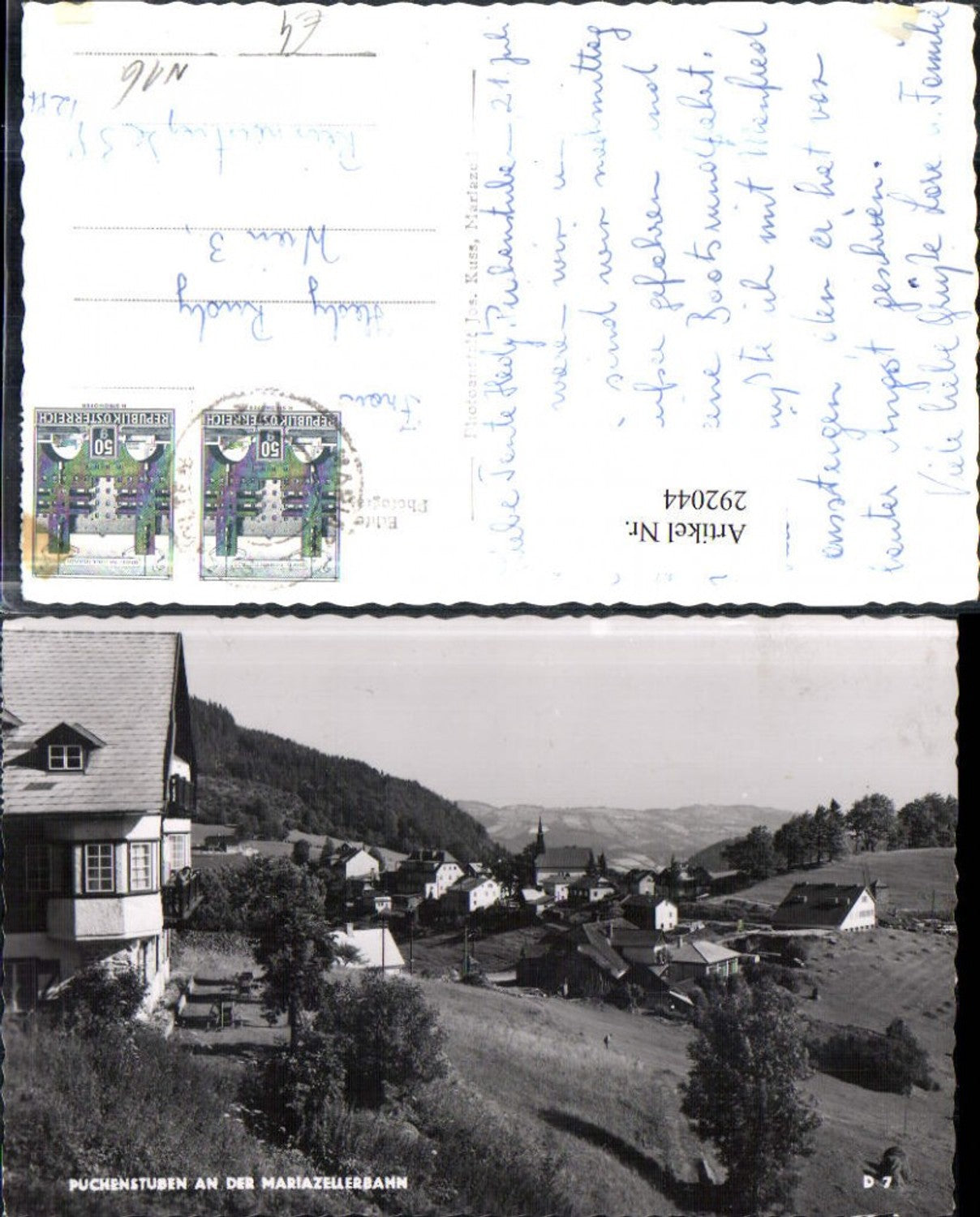 292044,Puchenstuben an d. Mariazellerbahn Totale