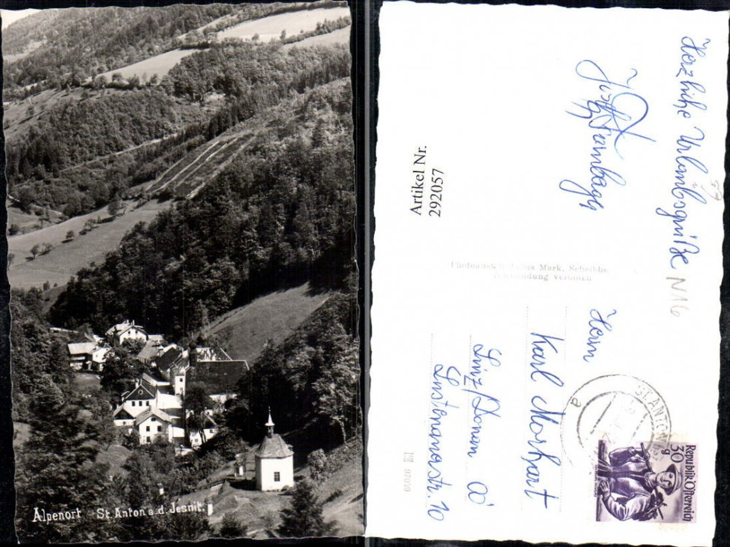 292057,Alpenort St. Anton an d. Jeßnitz Totale