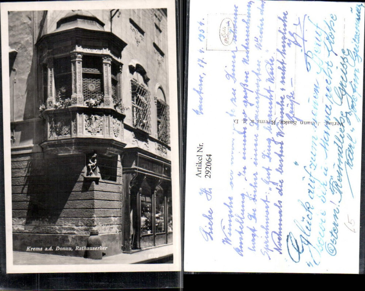 292064,Krems an d. Donau Rathauserker Erker