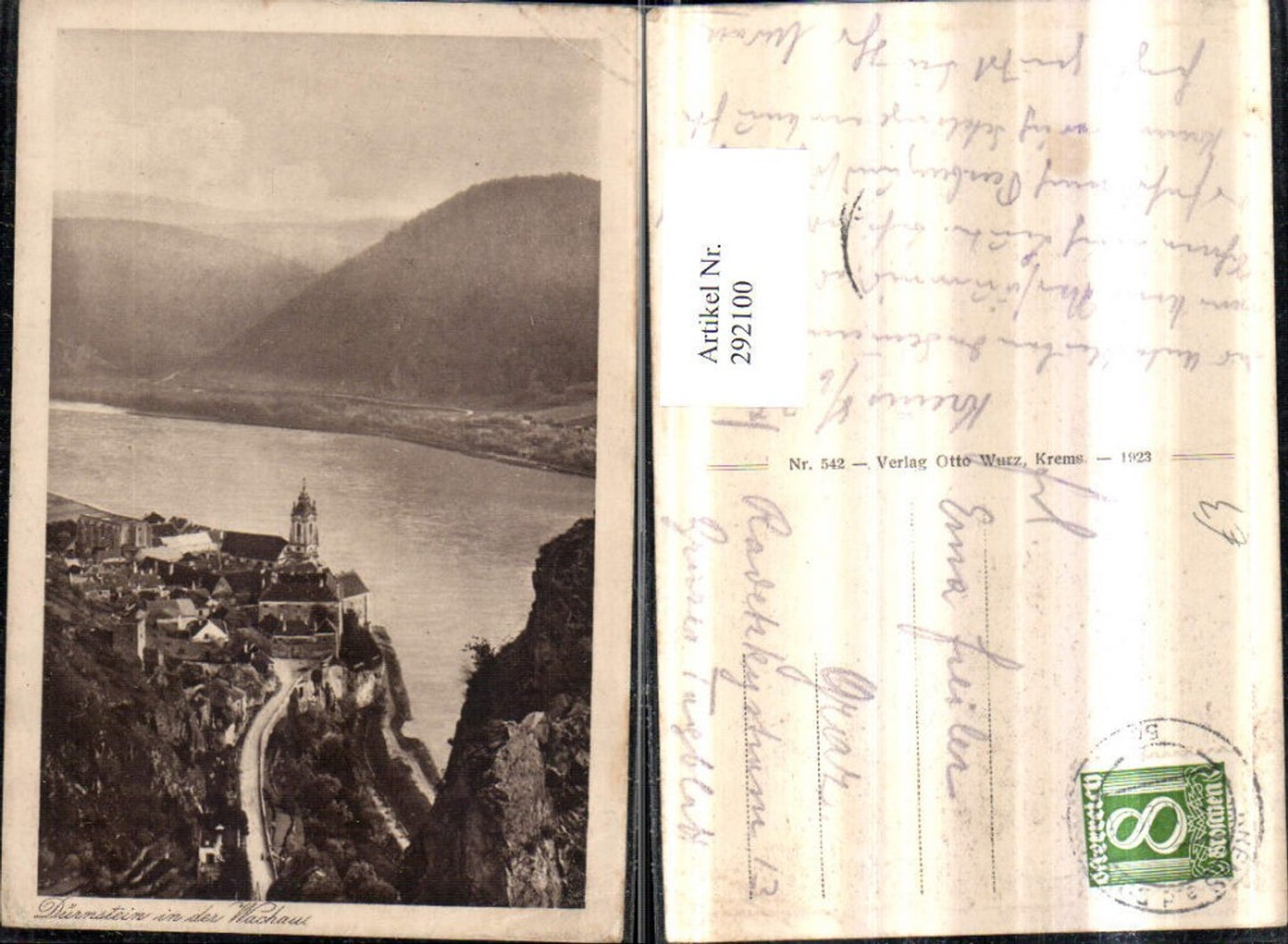 292100,Dürnstein in d. Wachau Totale