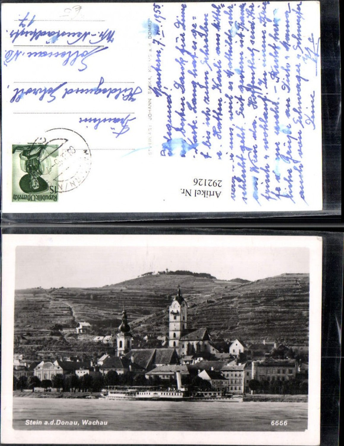 292126,Krems an d. Donau Stein in d. Wachau Totale