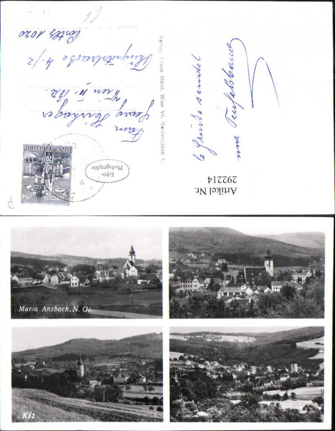 292214,Maria Anzbach Totale Mehrbildkarte