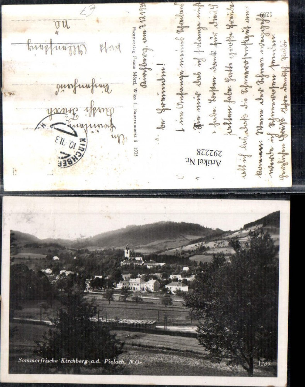 292228,Kirchberg an d. Pielach Totale