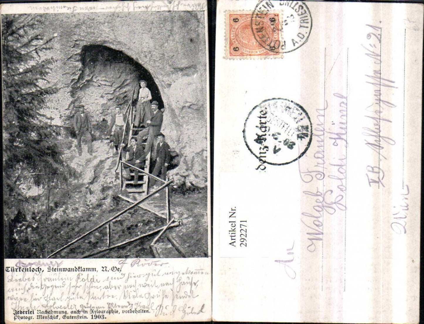 292271,Türkenloch Steinwandklamm b. Furth an d. Triesting