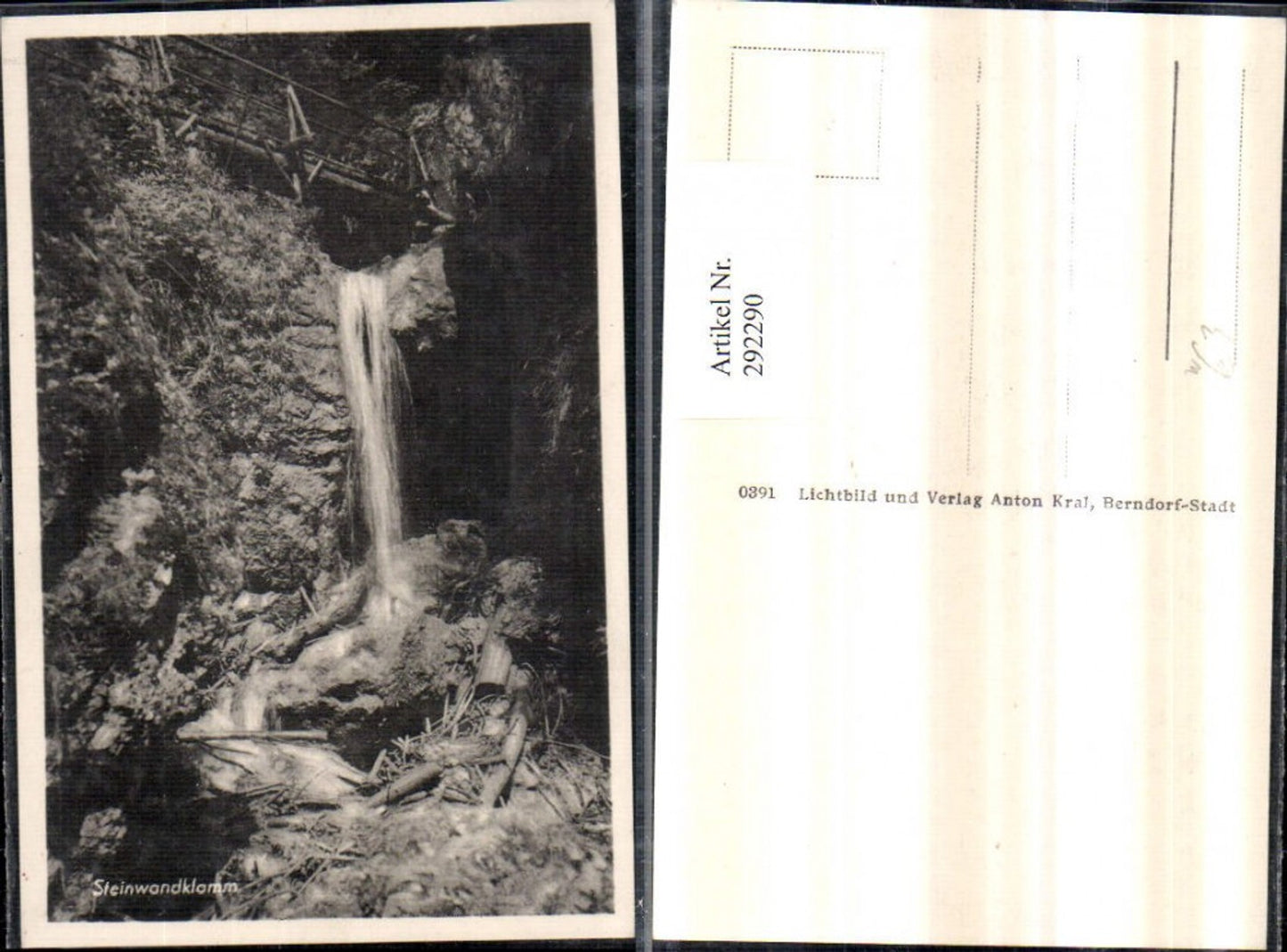 292290,Steinwandklamm Klamm Wasserfall b. Weissenbach an d. Triesting