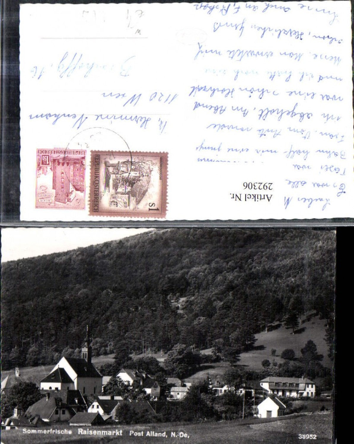 292306,Raisenmarkt Totale b. Alland