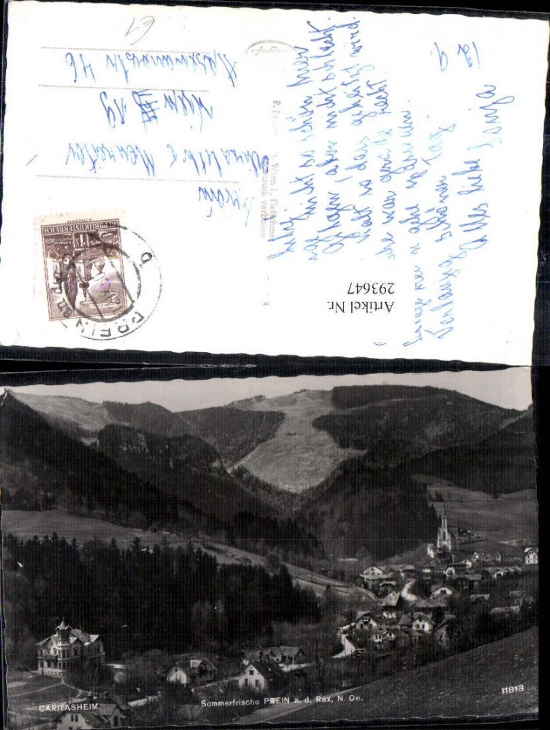 293647,Prein an d. Rax Totale m. Caritasheim