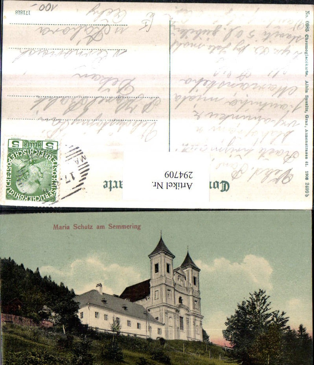 294709,Maria Schutz am Semmering Kirche