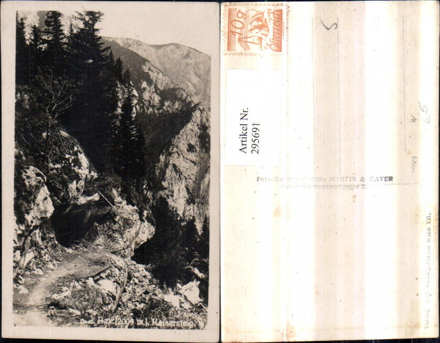 295691,Rax Kaisersteig Bergkulisse b. Reichenau