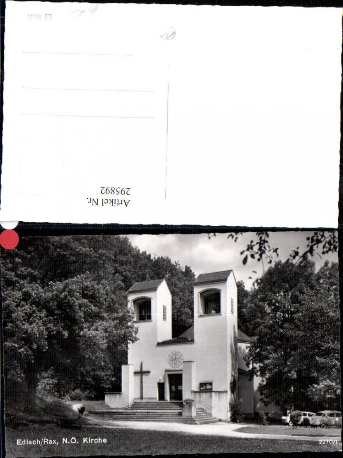 295892,Edlach an d. Rax Kirche