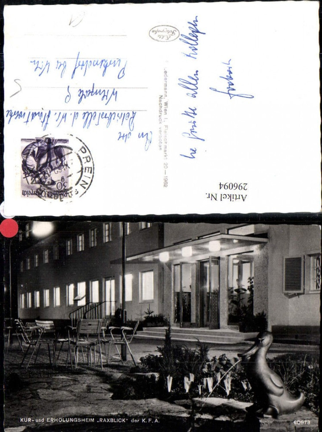 296094,Kur- und Erholungsheim Raxblick b. Prein an d. Rax