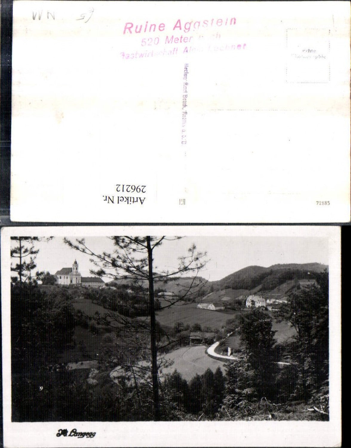 296212,Maria Langegg Kirche Kloster