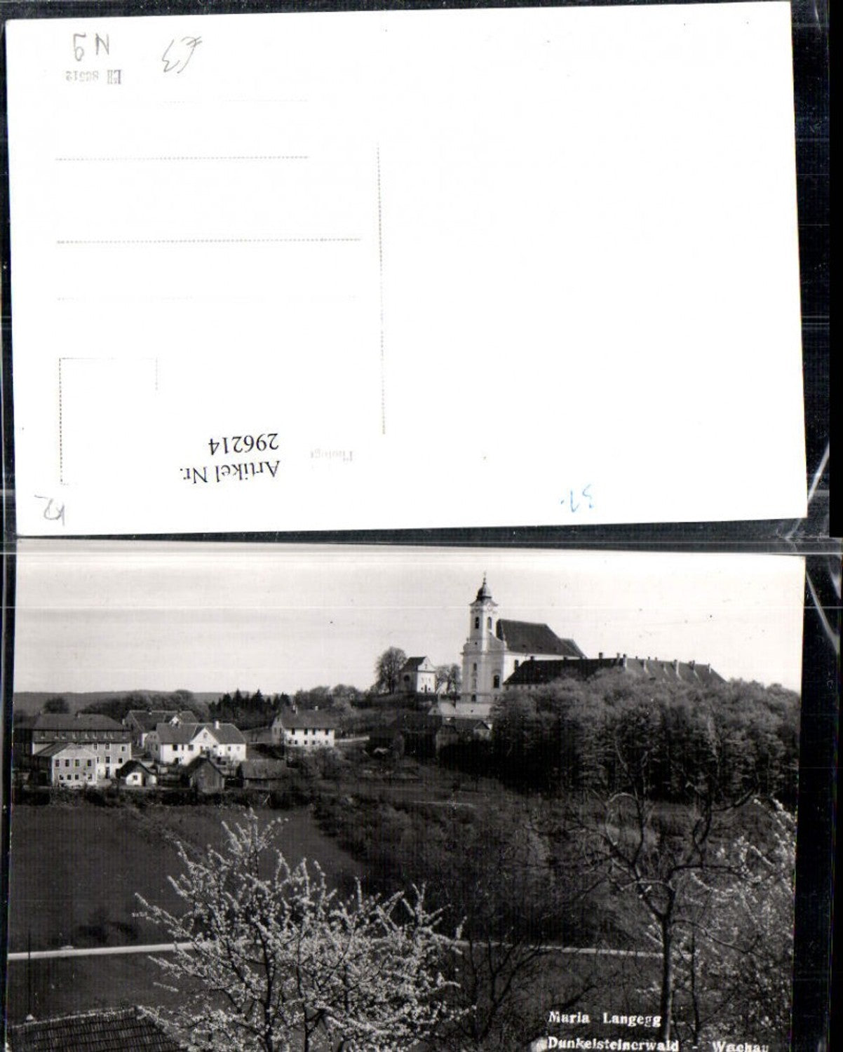 296214,Maria Langegg im Dunkelsteinerwand Kirche