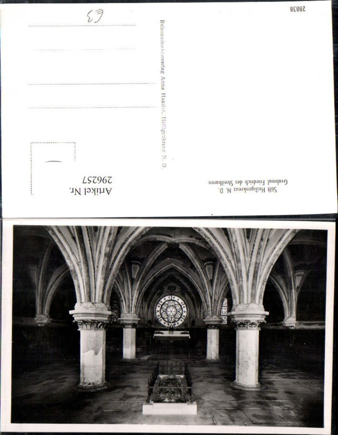 296257,Stift Heiligenkreuz Grabmal Friedrich des Streitbaren