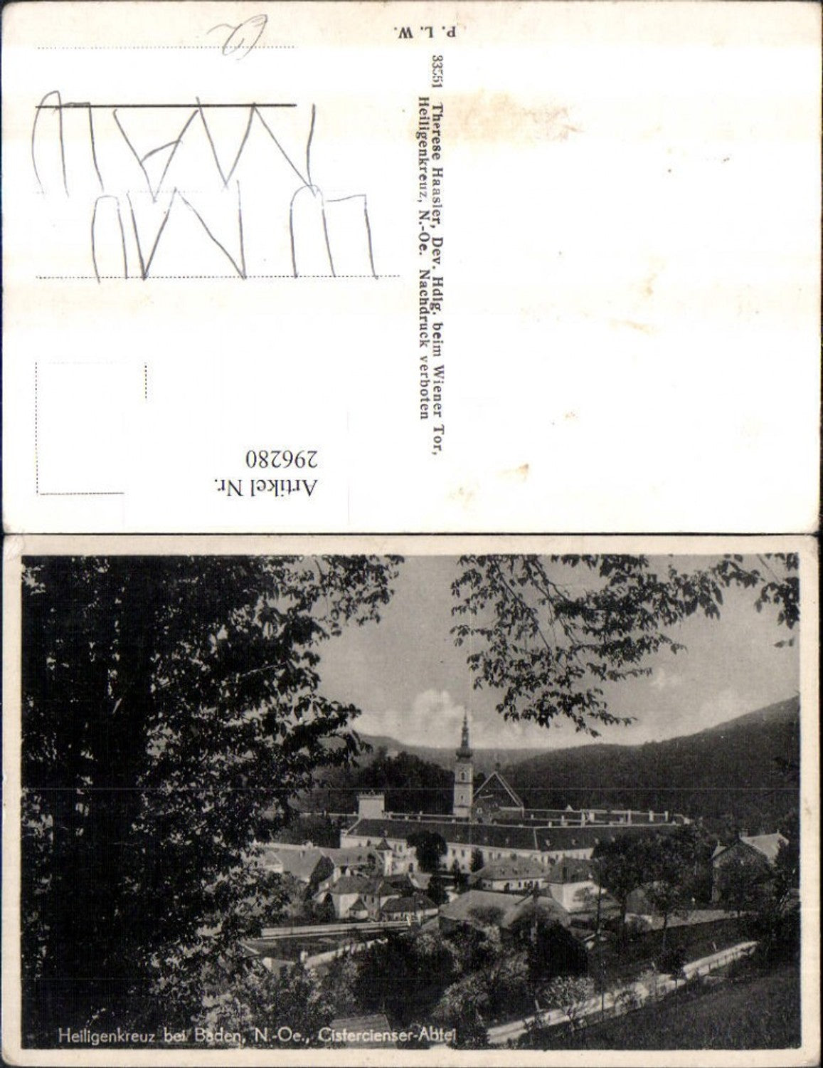 296280,Heiligenkreuz b. Baden Zisterzienser-Abtei