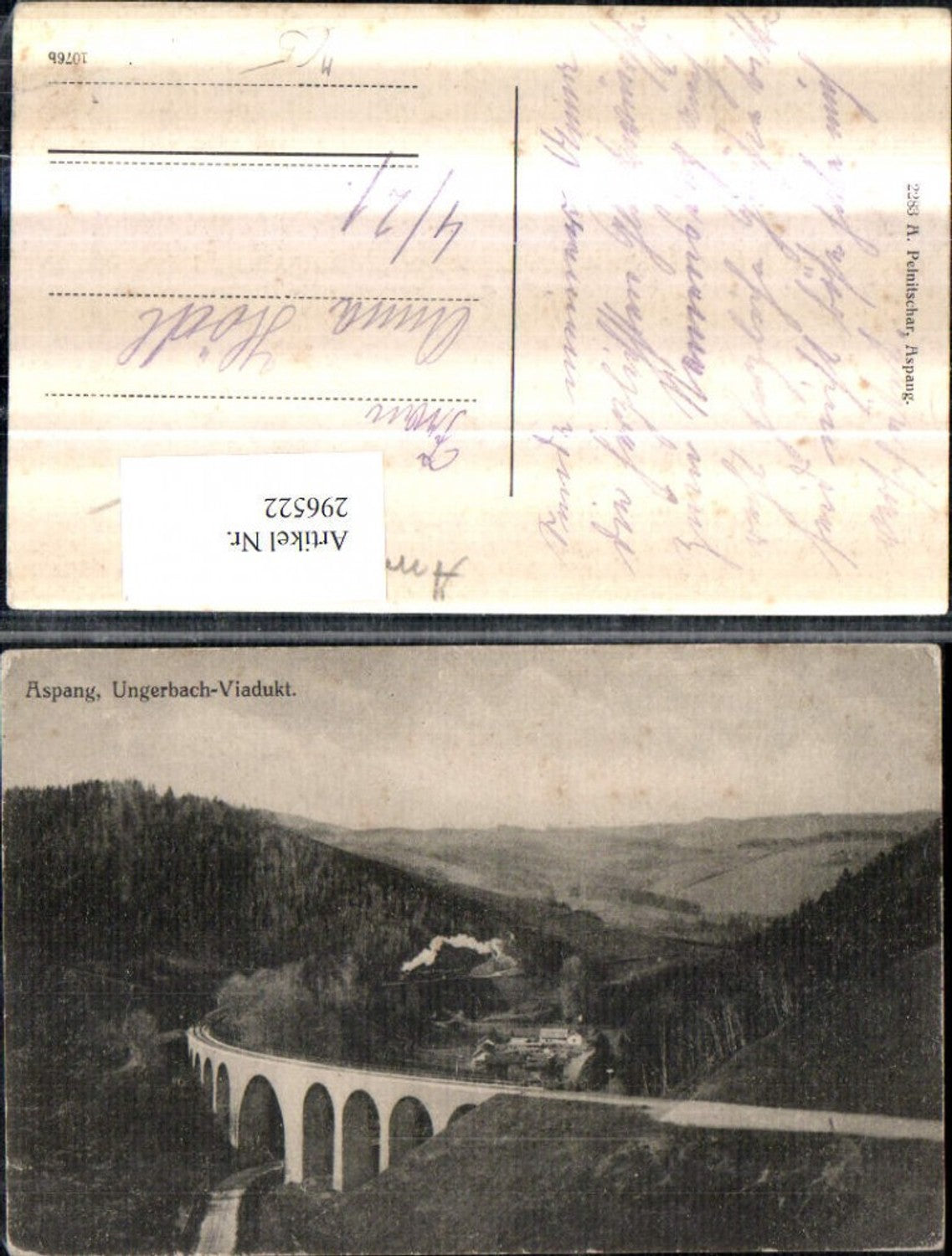 296522, Aspang Ungerbach Viaduct Bridge