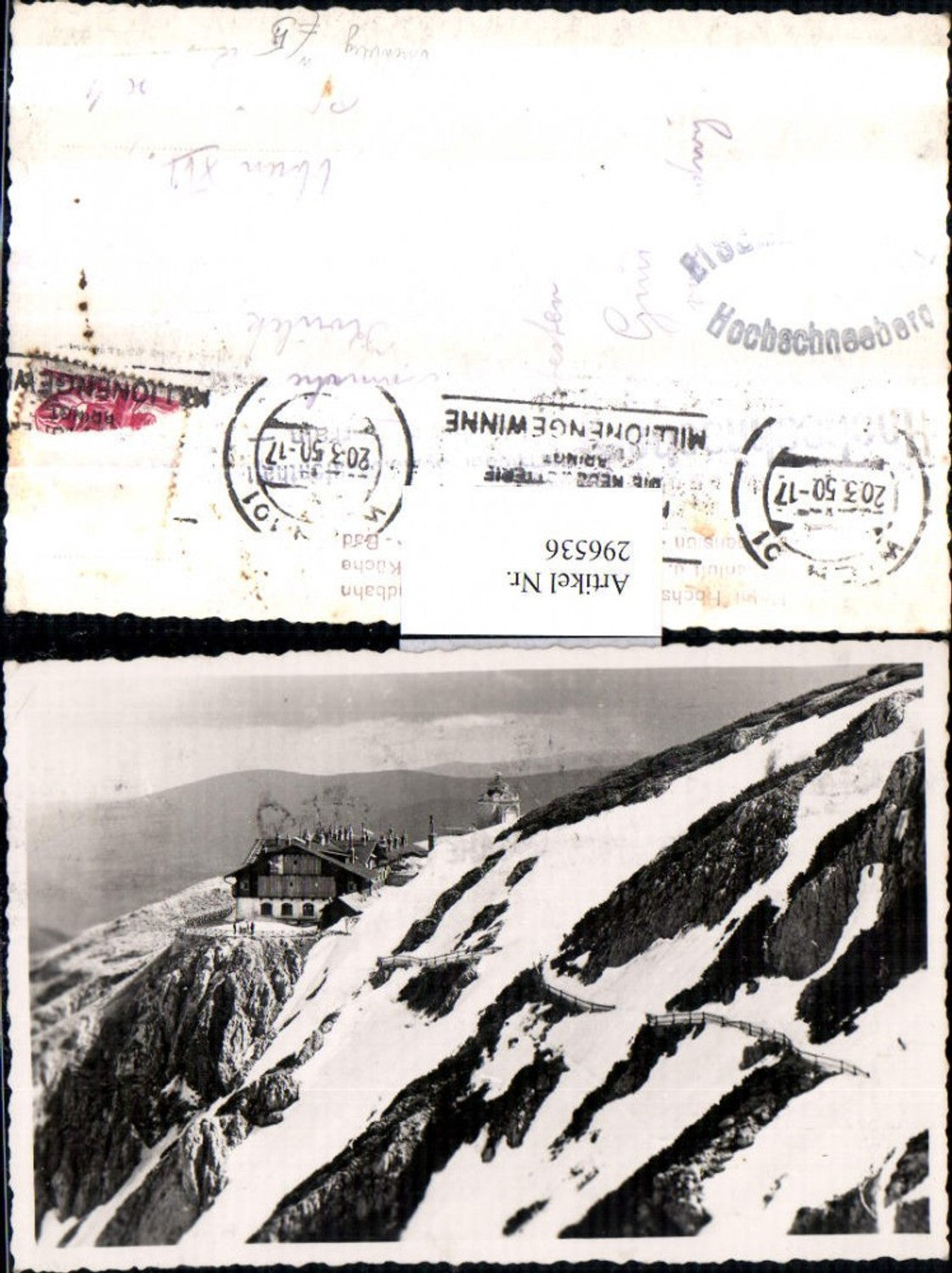296536,Hotel Hochschneeberg Kirche Bergkulisse b. Puchberg am Schneeberg