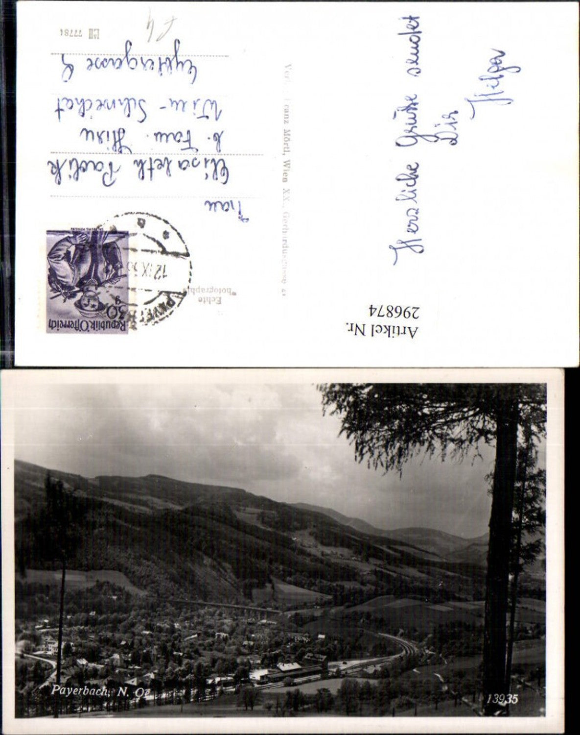 296874,Payerbach Totale m. Viadukt