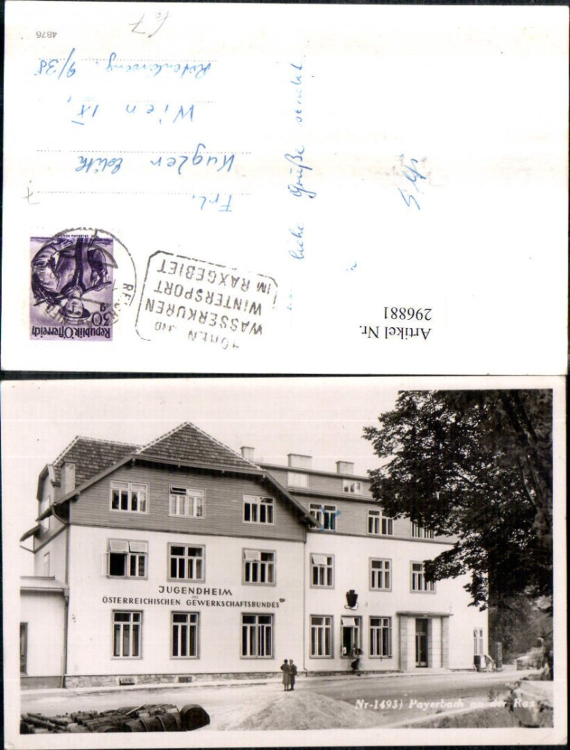 296881,Payerbach an d. Rax Jugendheim