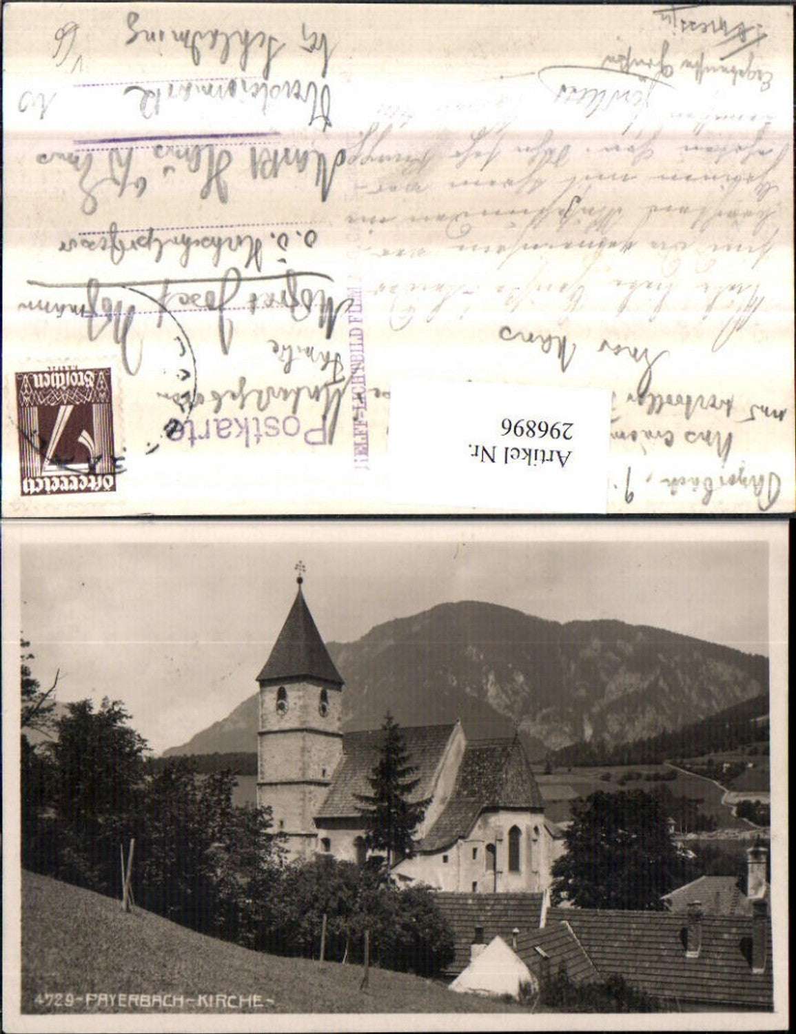 296896,Payerbach Kirche pub Helff Graz 4729