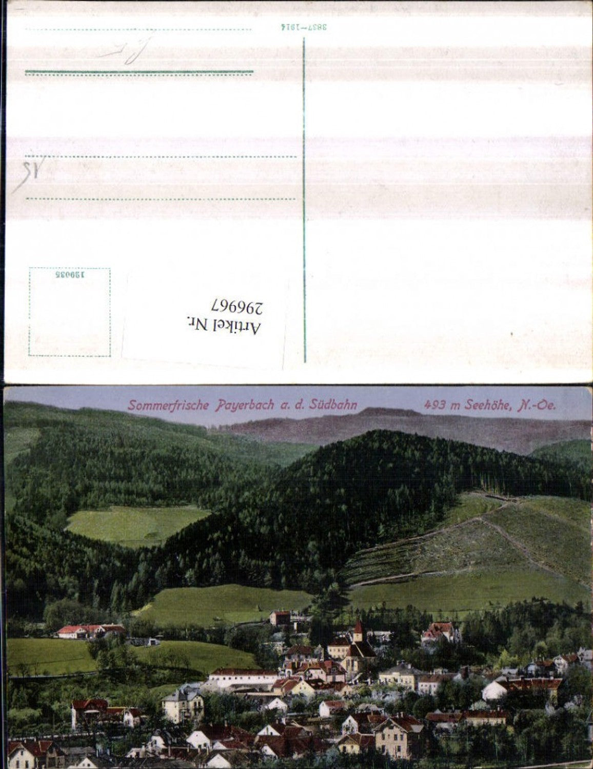 296967,Payerbach an d. Südbahn Totale