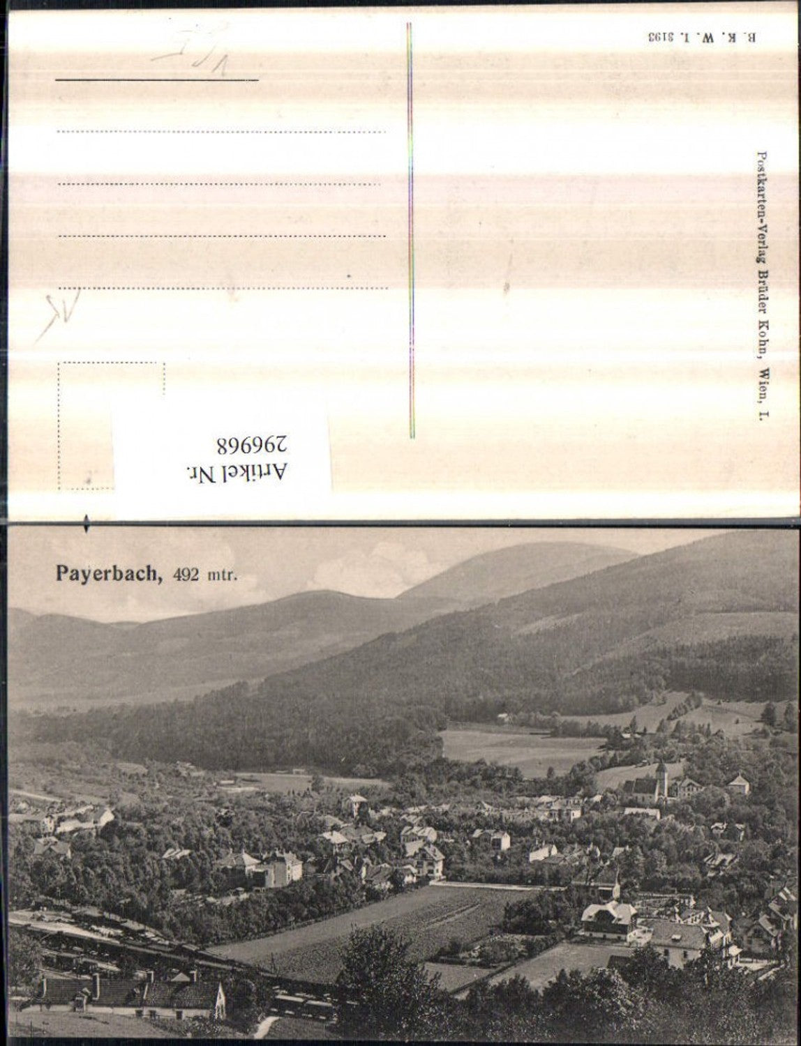 296968,Payerbach Totale pub Brüder Kohn B.K.W.I. 3193