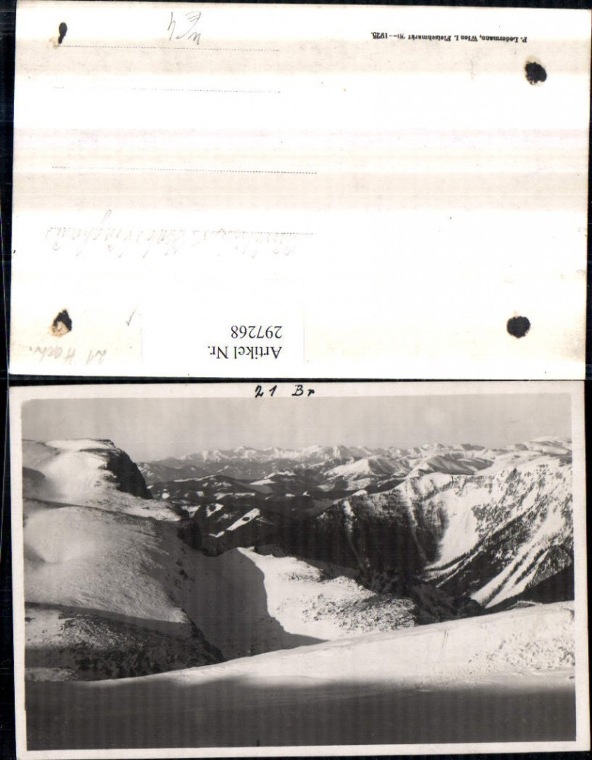 297268,Ausblick vom Habsburghaus Bergkulisse b. Hirschwang Schwarzau