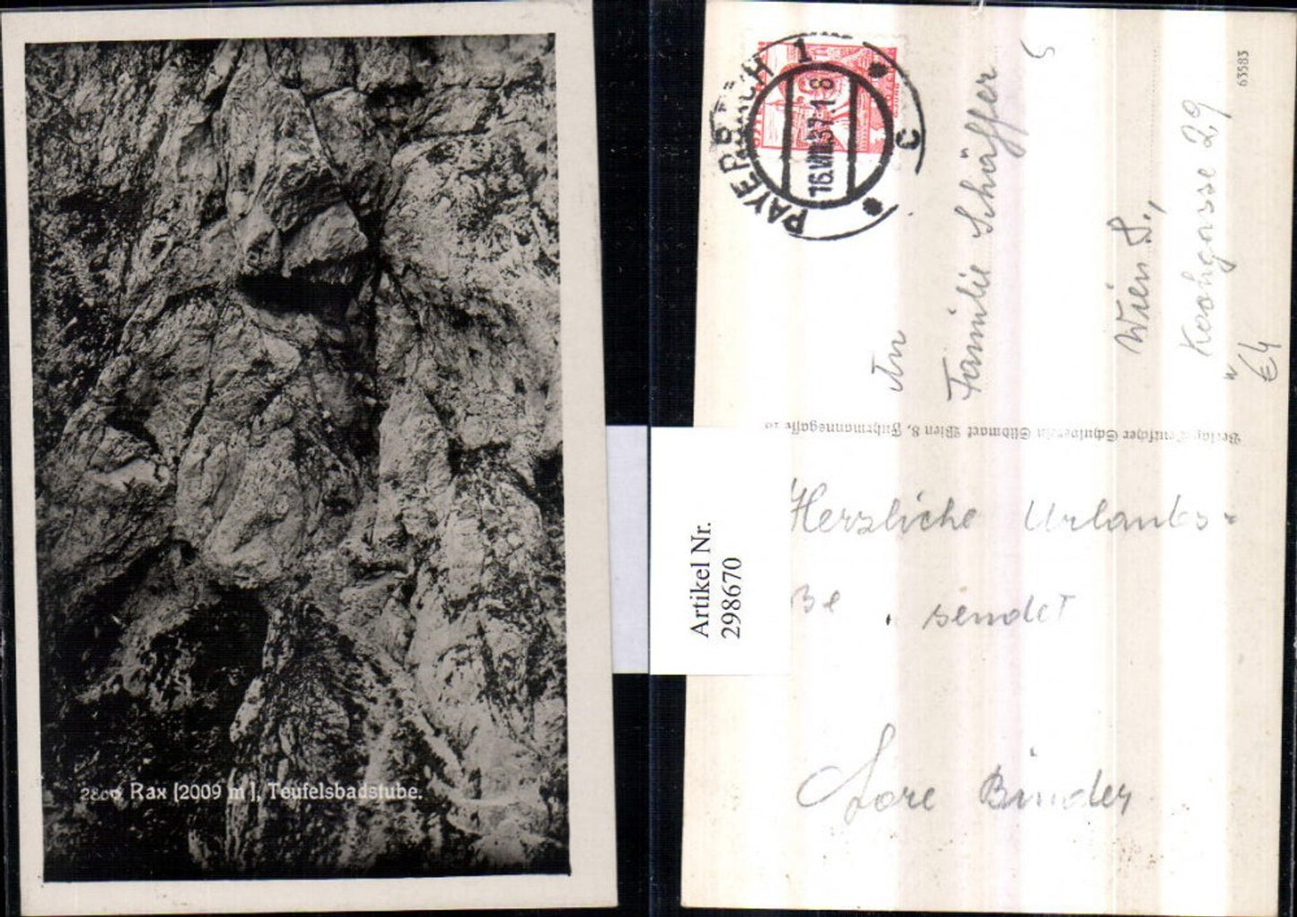 298670,Rax Teufelsbadstube b. Reichenau