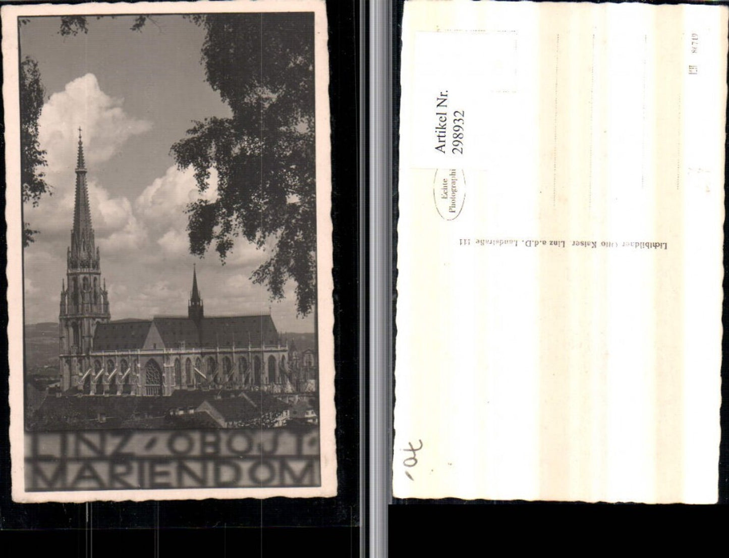 298932,Linz an d. Donau Mariendom Dom Kirche