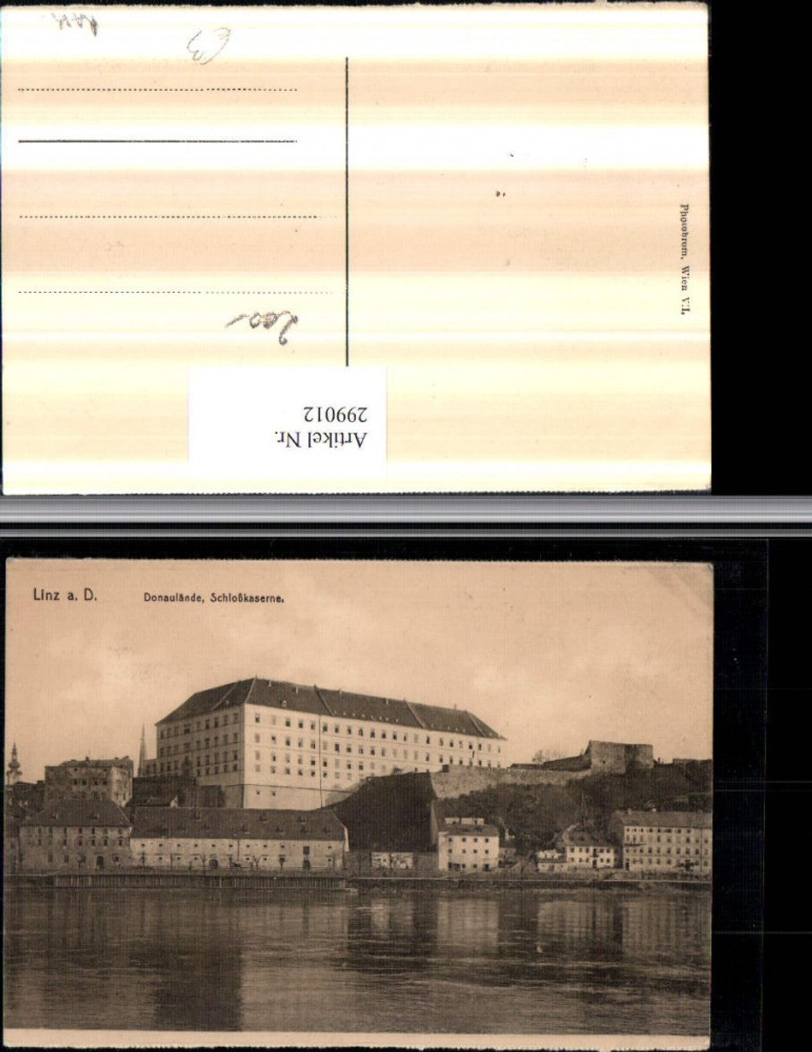 299012,Linz an d. Donau Donaulände Schlosskaserne