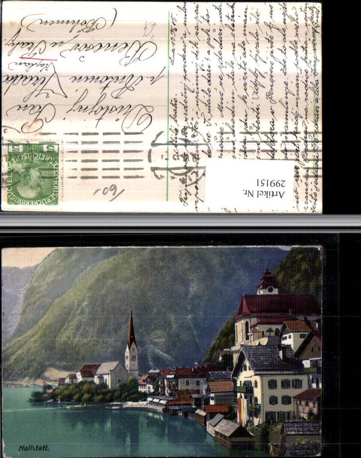 299151,Hallstatt Teilansicht Kirche pub Ottmar Zieher