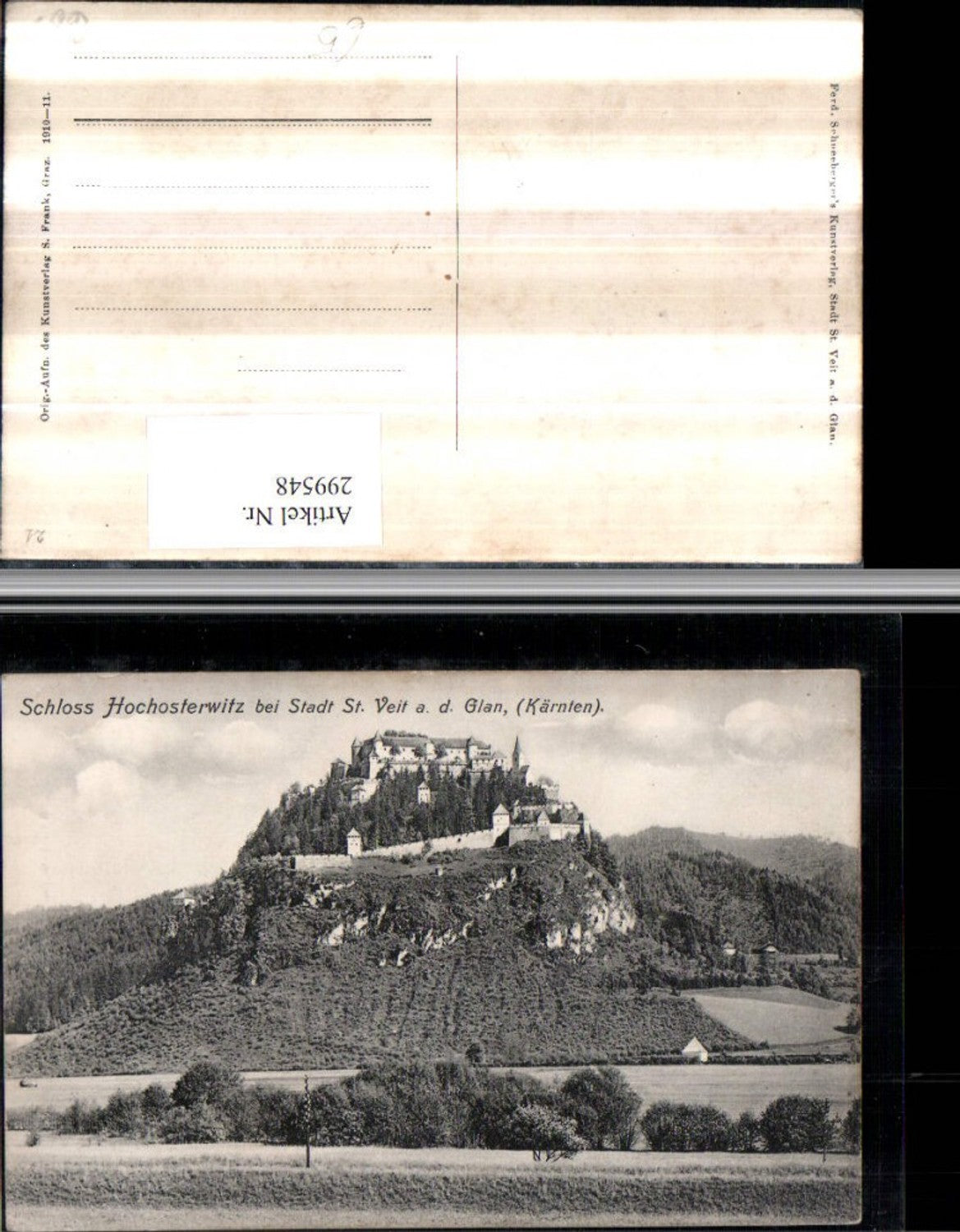 299548,Sankt Veit an der Glan Schloss Burg Hochosterwitz