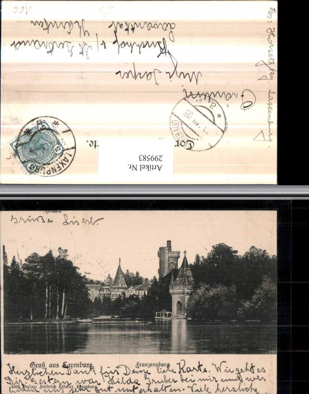 299583,Gruß aus Laxenburg Franzensburg