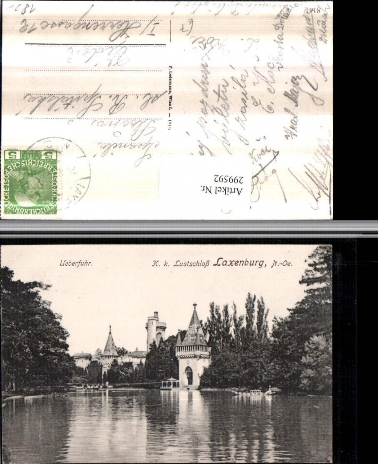299592,Laxenburg K.k. Lustschloss Franzensburg Überfuhr Turm
