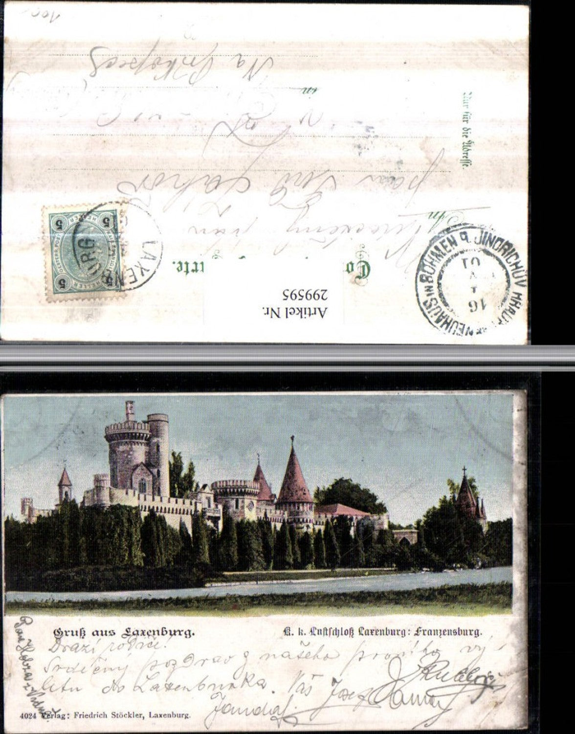 299595,Gruß aus Laxenburg K.k. Lustschloss Franzensburg