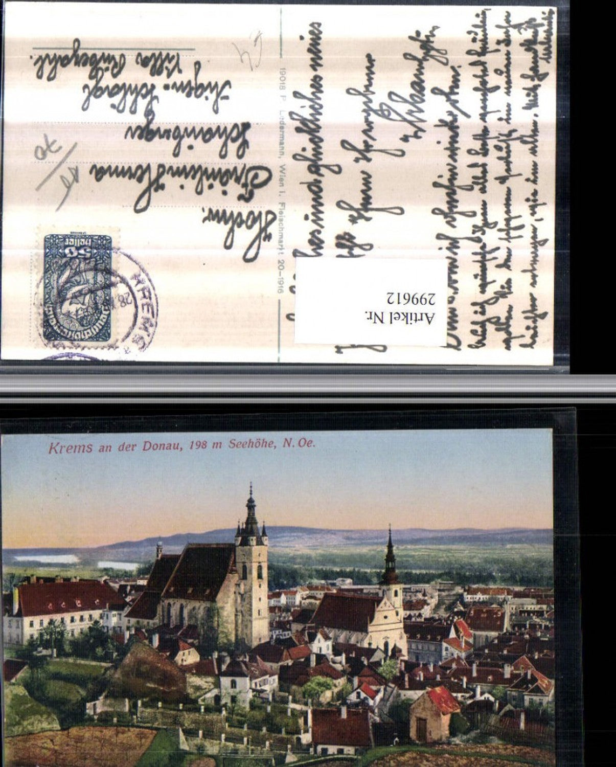 299612,Krems an d. Donau Totale Kirchen