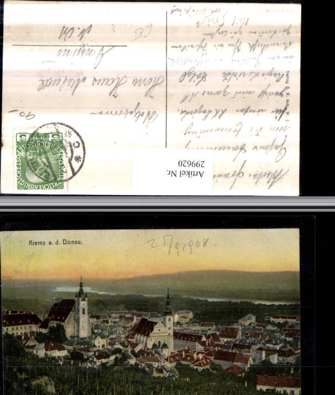 299620,Krems an d. Donau Totale Kirchen