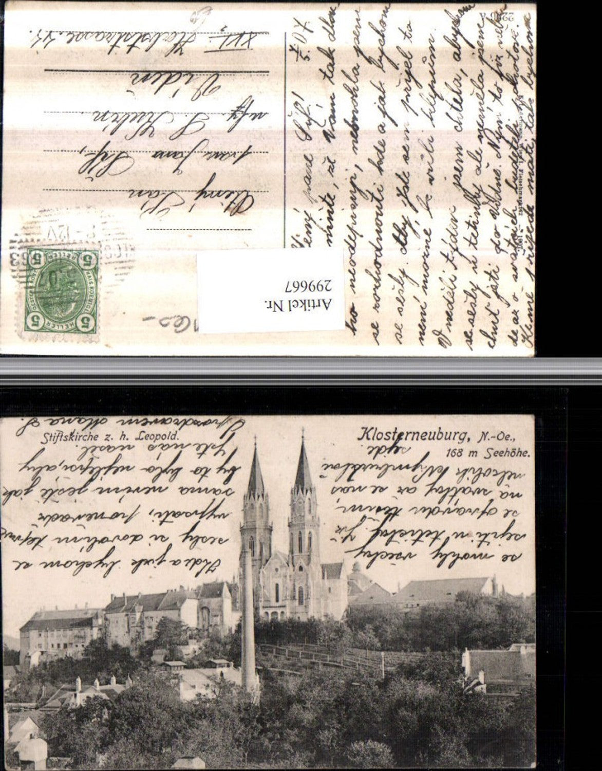 299667,Klosterneuburg Stiftskirche Kirche zum hl. Leopold