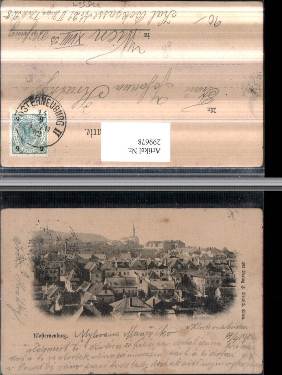 299678,Klosterneuburg Totale