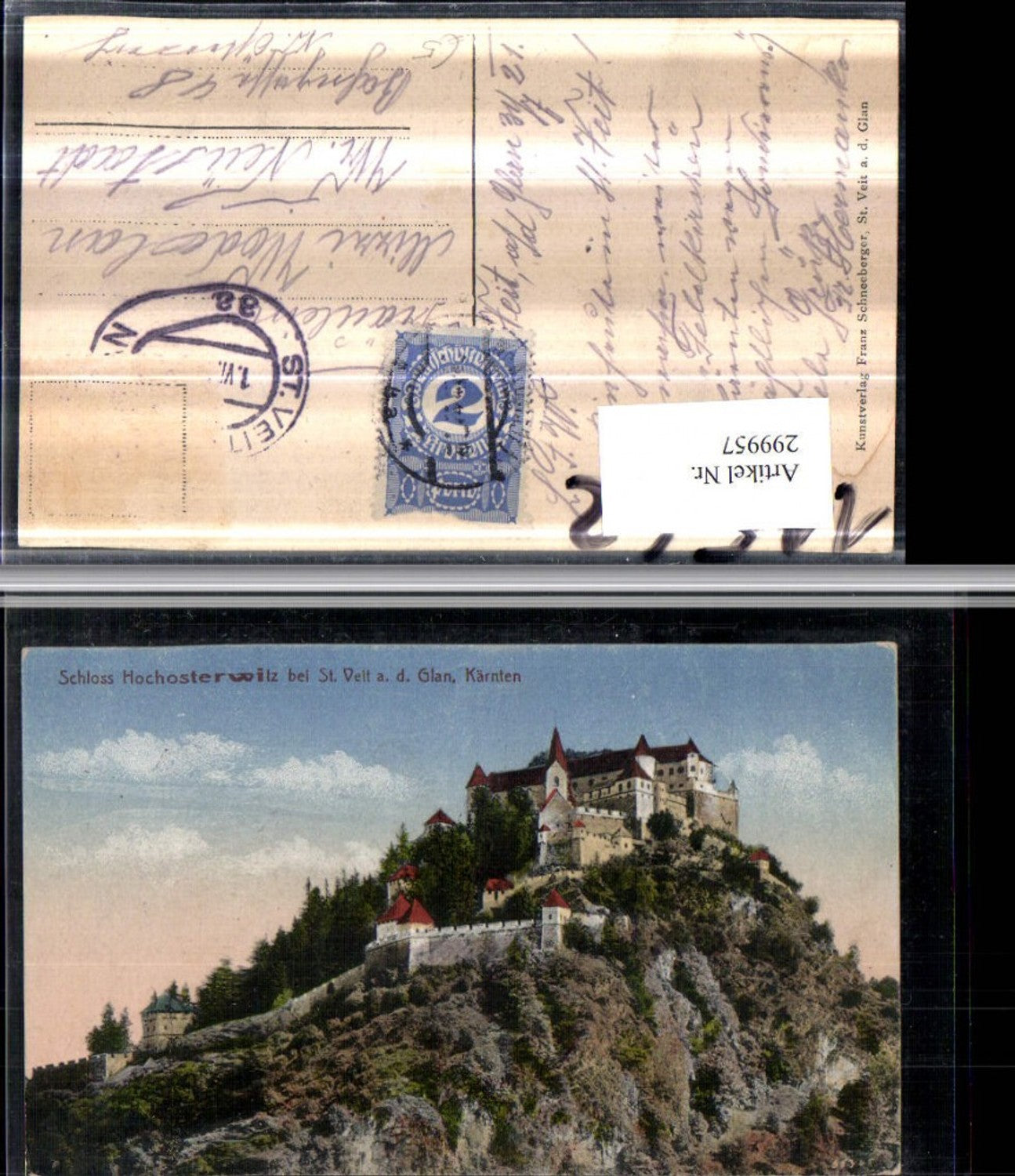 299957,Schloss Burg Hochosterwitz b. St. Veit an d. Glan