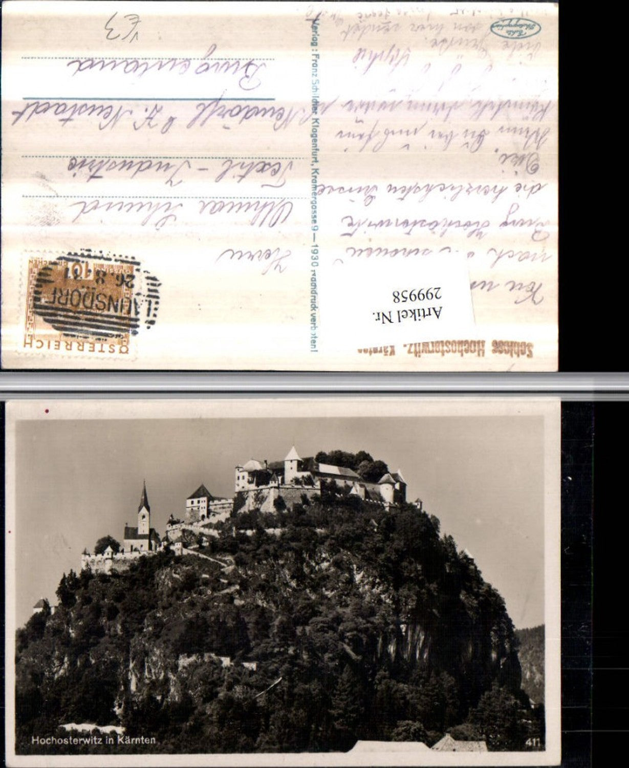 299958,Burg Schloss Hochosterwitz b. St. Georgen am Längsee pub Franz Schilcher 411