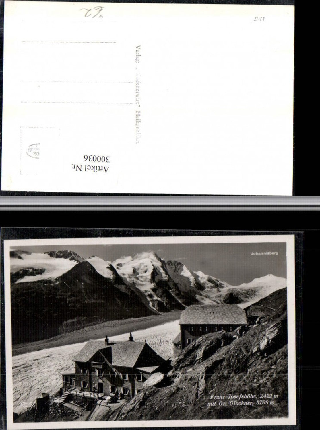 300036,Franz Josefshöhe m. Großglockner Bergkulisse b. Heiligenblut