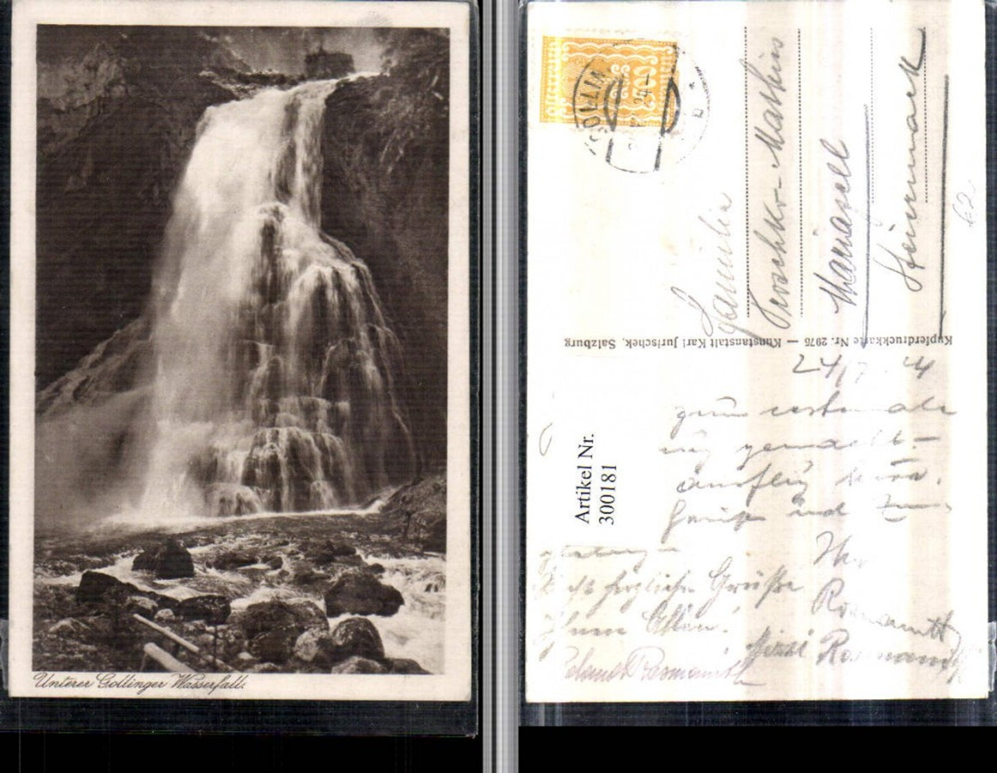 300181,Unterer Gollinger Wasserfall b. Golling
