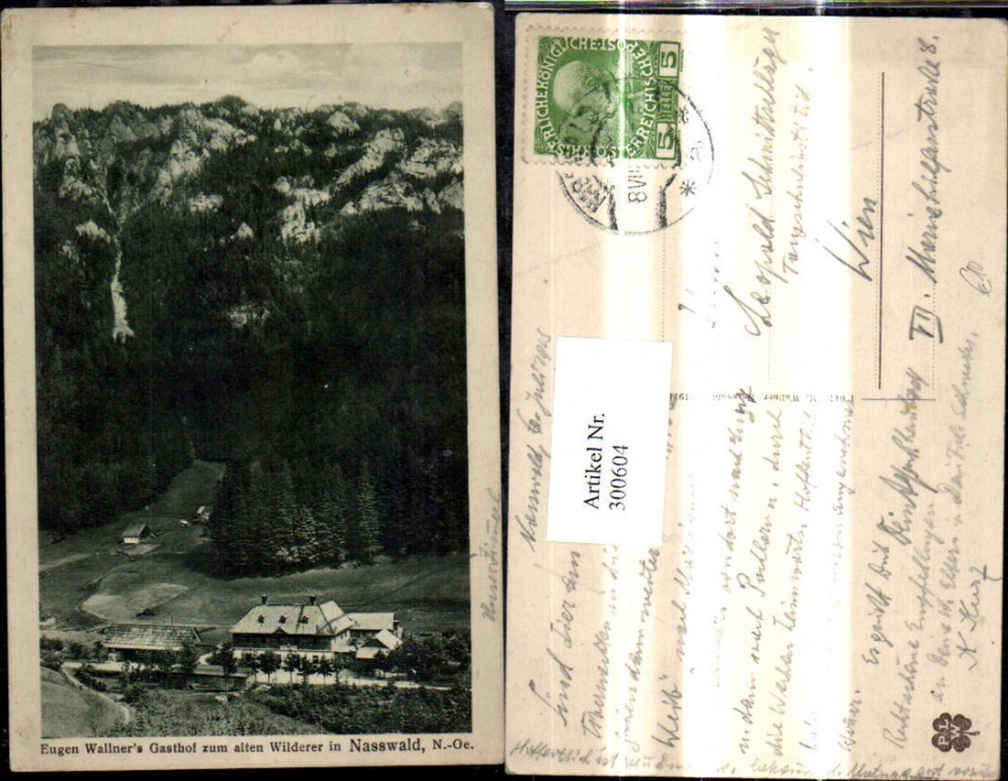 300604,Naßwald Eugen Wallnsers Gasthof zum alten Wilderer