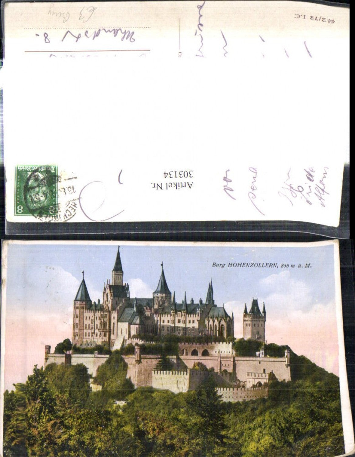 303134,Burg Hohenzollern