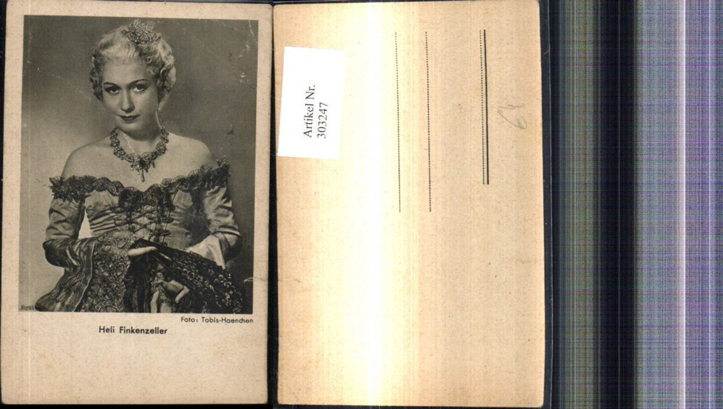 303247,Heli Finkenzeller Schauspielerin pub Ross