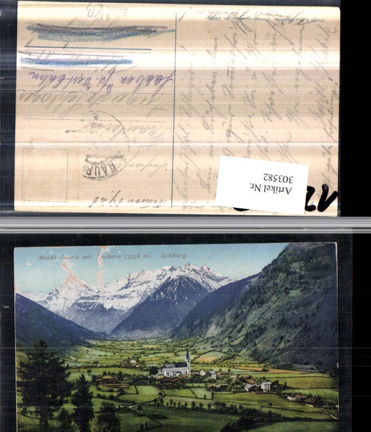 303582,Rauris Totale m. Hocharn Bergkulisse pub Purger & Co 10836