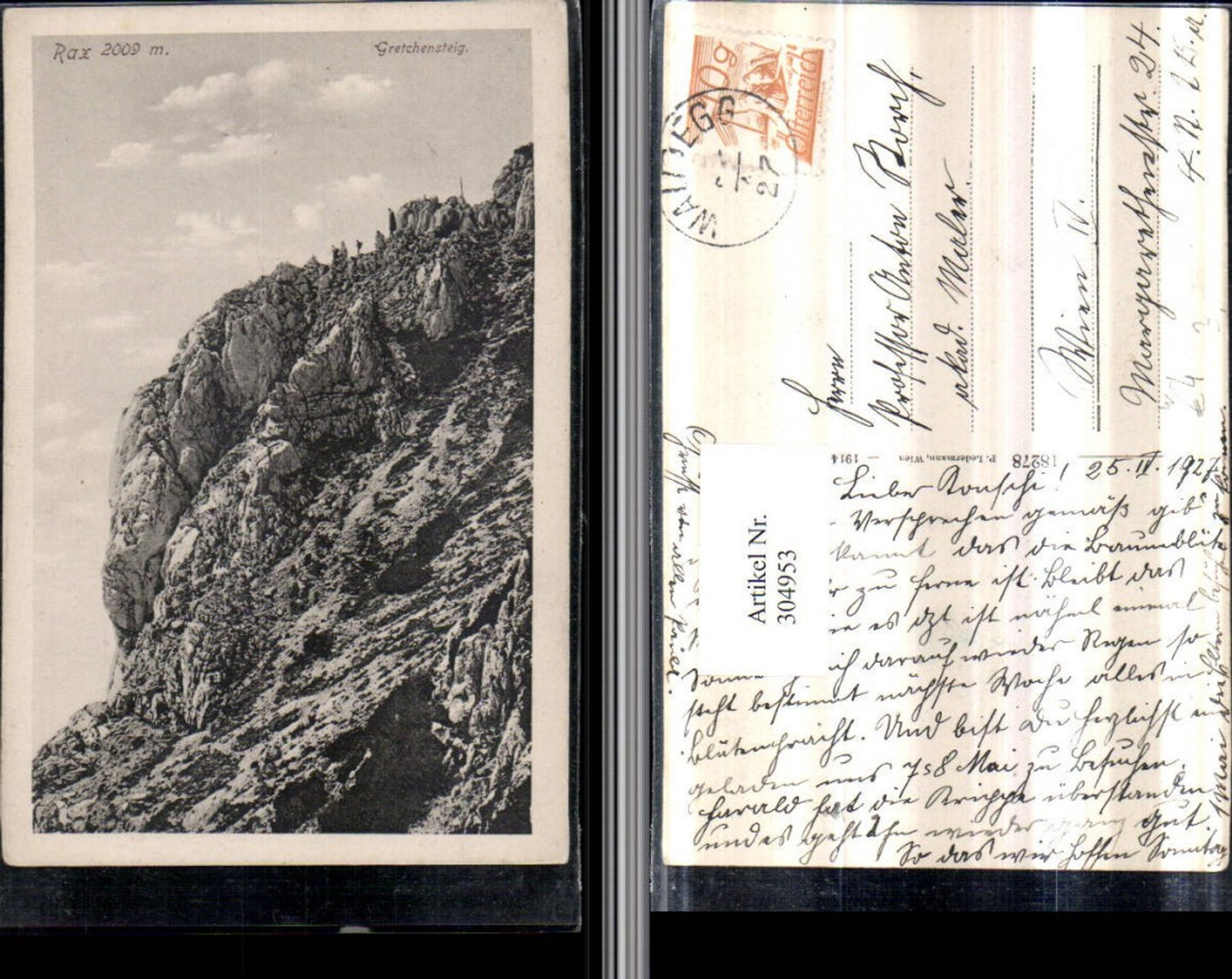 304953,Rax Gretchensteig b. Prein Reichenau